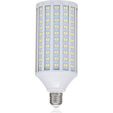 Ampoules LED E40 50W Lumière LED Blanc Froid 6500K,4400LM, AC 85-265V, équivaut ampoule halogène 400W Lampe LED