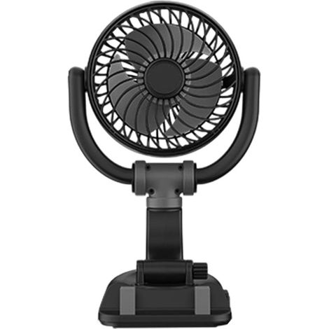 Ventilateur USB Voiture Rotation 160° et Refroidissement Auto (1/5)