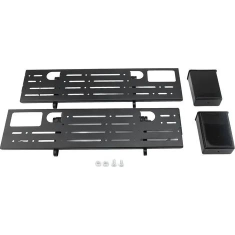 Étagère TV CRS élégante et peu encombrante, support flottant pour écran de télévision, idéale pour le salon. (1/3)