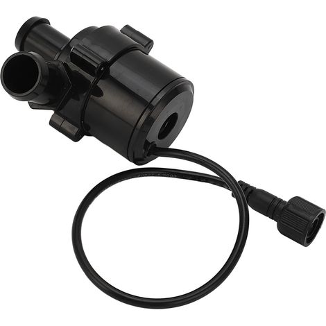 12V 32W Gleichstrom-Tauchpumpe, bürstenlos, leiser Betrieb, 31L/min Fördermenge, 8m Förderhöhe, 2,7A, für Aquarien, Springbrunnen, Gärten und Teiche (1/5)