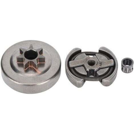 Tambour d'embrayage, Ensemble de roulement de pignon de Tambour d'embrayage de tronçonneuse Kit 3 pièces adapté pour Husqvarna 235 E 240136137141142 36 41 pièces de Rechange (1/4)