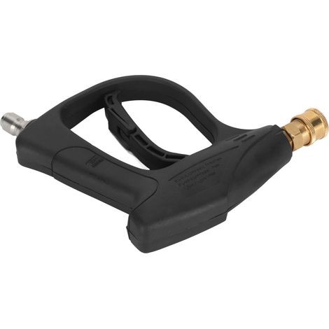 Poignée de nettoyeur haute pression en cuivre pur, bobine, 4350 PSI, raccord rapide 3/8 pouce pour le nettoyage de voitures (1/5)