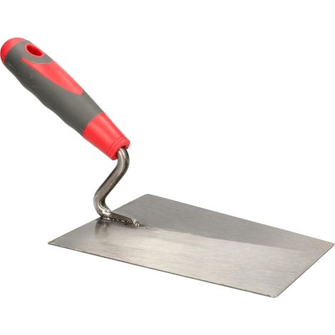 KOTARBAU Truelle trapézoïdale professionnelle en acier inoxydable - Taille : 200 mm (1/5)