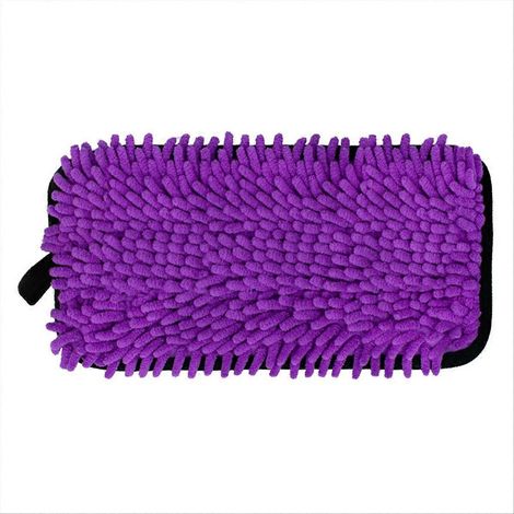 Réutilisable serpillière de rechange microfibre patins pour humide Jet pour sec humide Mopping chiffons pièces détachées (1/5)
