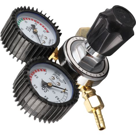 Détendeur CO2 pour bouteille de gaz, régulateur de pression de soudage à dioxyde de carbone, filetage G5/8 (1/5)