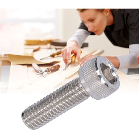 Vis à tête cylindrique creuse M620 en acier inoxydable 304 série M6 (1/5)