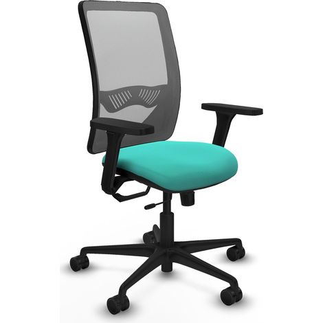Chaise de bureau piqueras y crespo Zulema noir mousse 50 mm (1/2)
