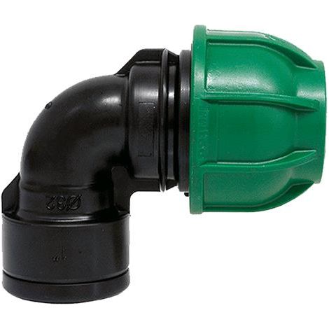 Gomito A 90o Con Derivazione Femmina 20 X 1/2" - Pn 10