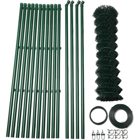 Maschendraht-Set 1250 mm L 25m, grün