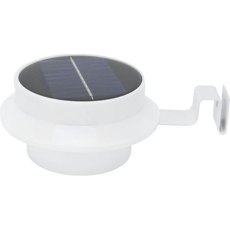 Outdoor Solar Fence Light Waterproof 13LED Gutter Lamp Garden Landscape Lighting White Light (1/5)