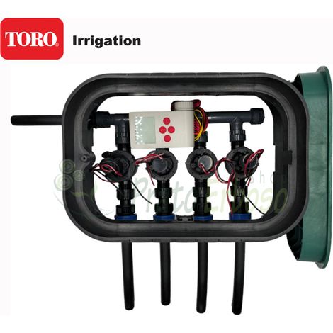 Toro PA-EZP-P4 - Válvula de riego ensamblada de 1" y 4 zonas