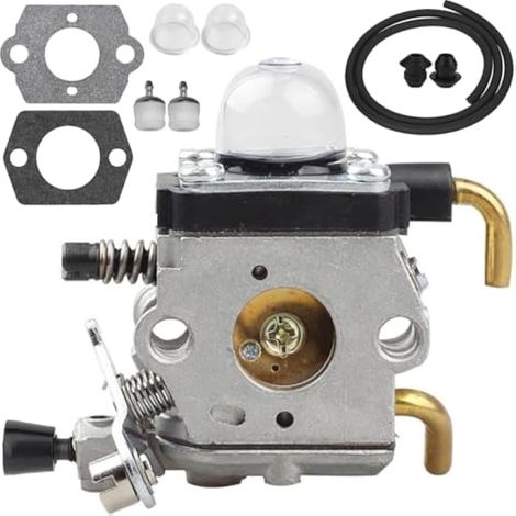 Carburateur pour Stihl HS75, HS80, HS85 Taille-Haies débroussailleuse Moteurs Carburateur pour ZAMA C1Q-S42 et C1Q-S42C 4226 120 0604 Pièce de Rechange (1/5)