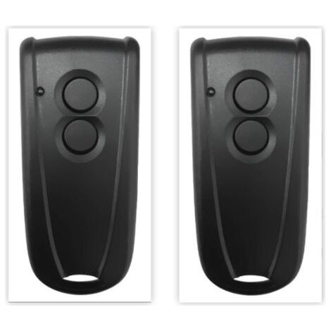 QORVA-2 Pièces Telecommande Porte de Garage pour EcoStar RSC2-433 RSE2-433 RSZ1-433, pour Hormann Ecostar Liftronic/TUBAUTO EuroPro 500/700/800, pour Portro