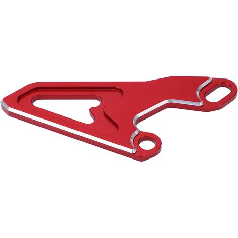 Carter de pignon avant moto, protection chaîne métallique rouge pour KX125 KX250 KX250F (1/5)