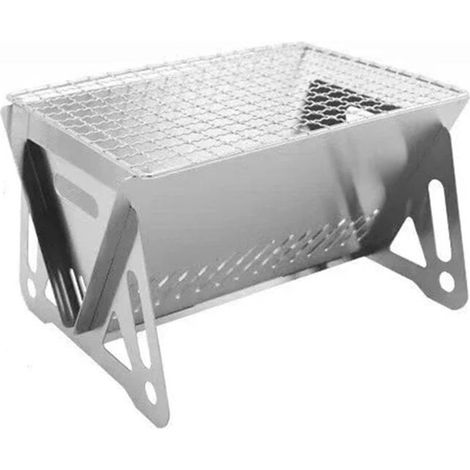 Barbecue multifonction portable pliable Mini brasero Chauffage Four extérieur Barbecue Barbecue Ustensiles de cuisine (1/5)