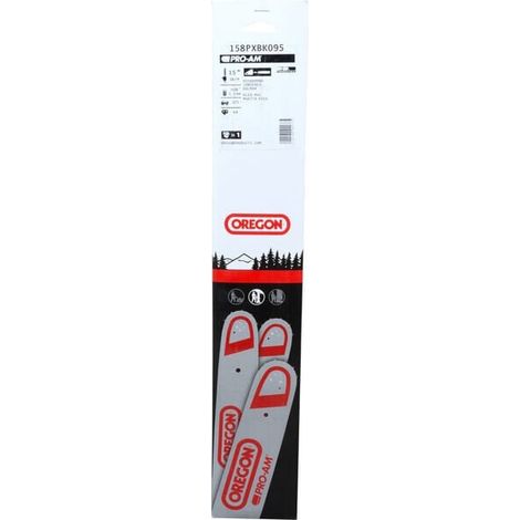 Mentor Oregon 158PXBK095 Kettensatz Schwarz 38 cm