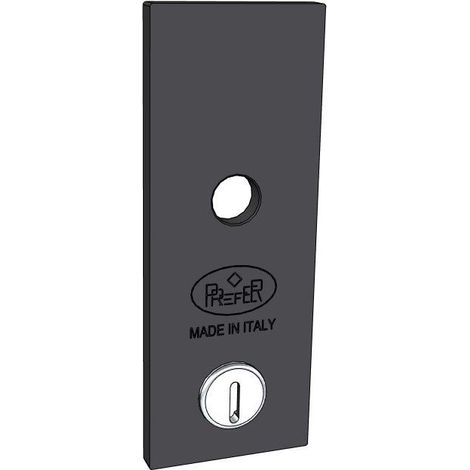 PLACCA ESTERNA DI SICUREZZA 0479 NERO PREFER