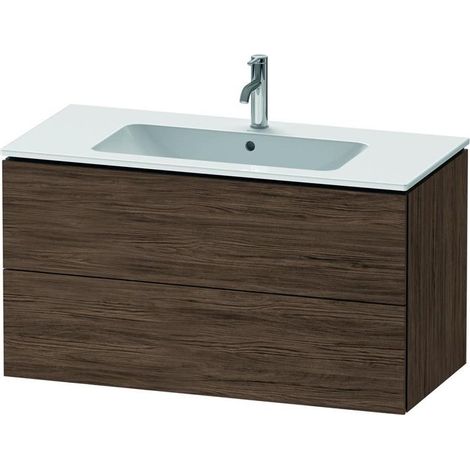 Duravit L-Cube Waschtischunterbau wandhängend, 2 Schubkästen, (1/5)