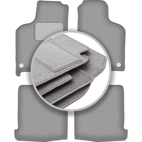 Alfombrillas grises para coche: Volkswagen Lupo 3L hatchback (1997-2005) (1/5)