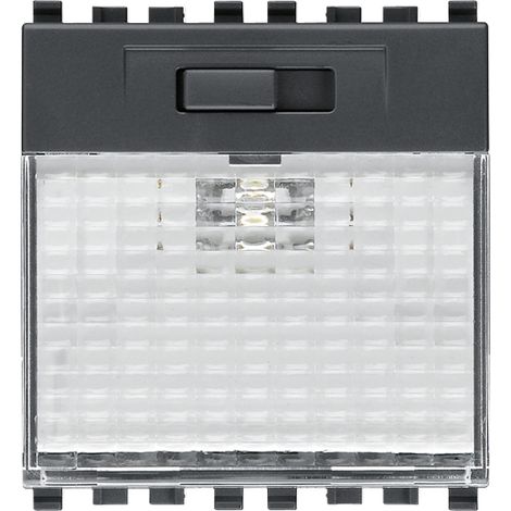 VIMAR - 20389 Lampada segnapasso LED 230V grigio