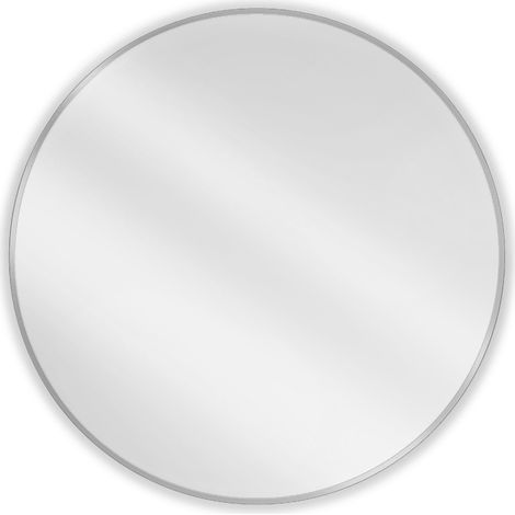 Mexen Loft miroir de salle de bains rond 100 cm, cadre inox - 9850-100-100-000-10 (1/5)