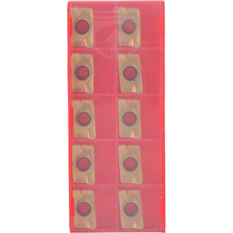 Jeu de 1 plaquettes de tournage carbure APMT1604, lame de fraisage pour tour, outil de coupe métal, insert rectangulaire résistant, usage industriel. (1/5)