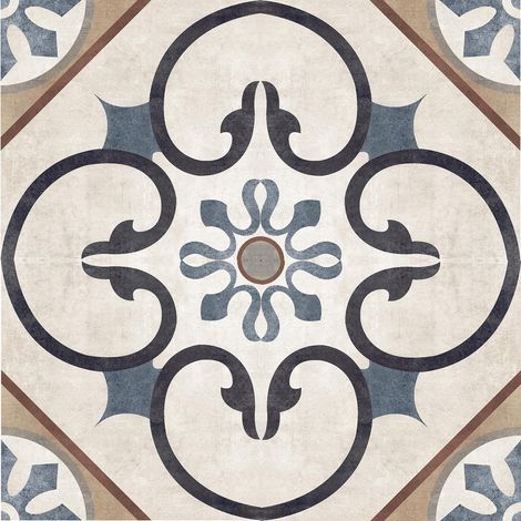 Carrelage imitation ciment 20x20 cm – Grès cérame émaillé – Résistant au gel – Surface mate – 1,16 m² pour intérieur et terrasse couverte