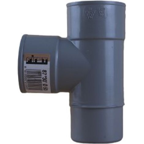Culotte PVC 87°30 Mâle Femelle Ø50 - First Plast (1/5)
