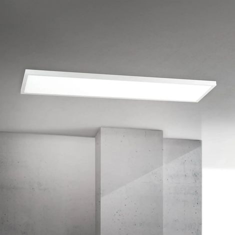 [GEBRAUCHT] B-Ware Disc Deckenleuchte Deckenlampe Led Weiß Lichtfarbe Aluminium Kunststoff 115 Cm