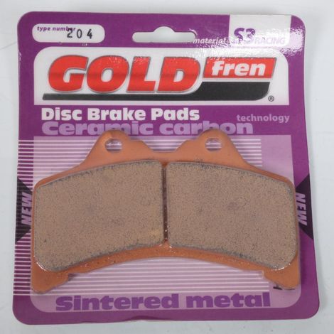 Bremsbelag gold fren für Motorrad Yamaha 1000 gts 1993 bis 1999 (1/2)