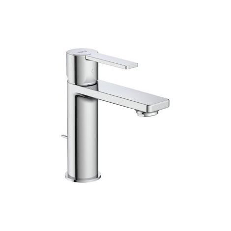 MEZCLADOR LAVABO TARGA CON AIREADOR Y DESAGÜE AUTOMÁTICO CROMO
