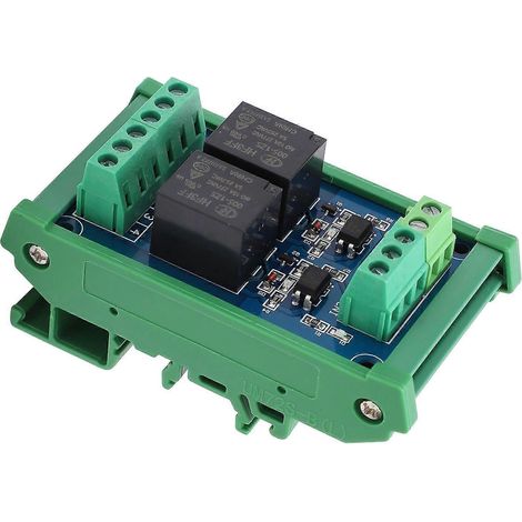 Module de relais d'isolation de sortie à optocoupleur pour automates programmables industriels (API) monopuces 5 V CC 18,8 mA