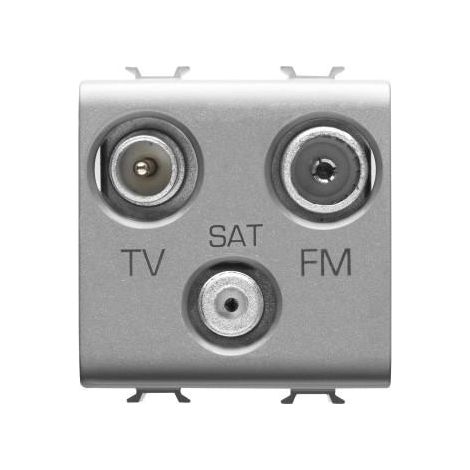 PRISE TV+FM+SAT 2M TITANE GEWISS GW14382