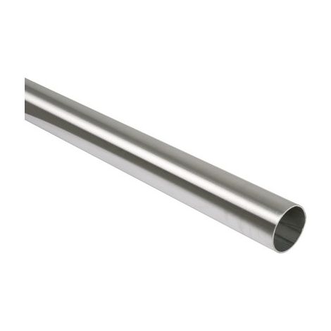 Poignée de porte en inox diamètre 40 mm, longueur 3 m