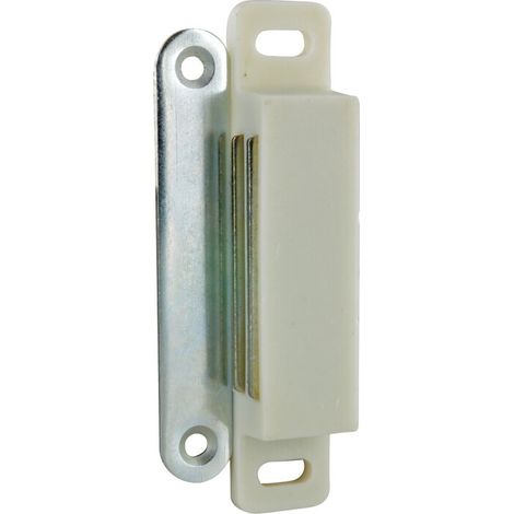 Loqueteau Magnétique Blanc 12kg Fermeture Magnétique Puissante Et Discrète - Cime