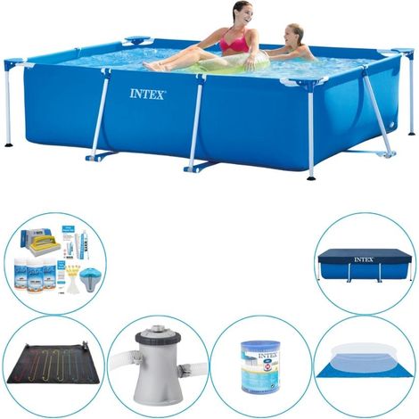 Intex Piscine Tubulaire Rectangulaire - 220x150x60 cm - 6-pièces  S20004 (1/5)