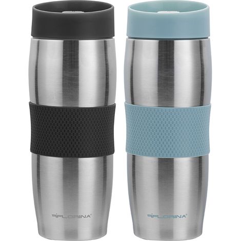 Tazza termica Diego in acciaio inox da 360 ml (1/4)