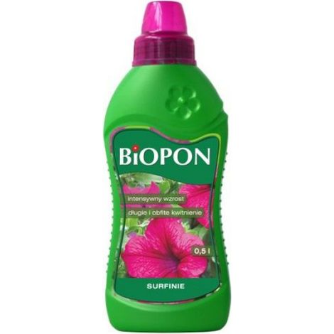 Engrais Surfinia - Minéral Multicomposant - 6% N 5% P 5% K - Pour Croissance et Floraison - 0,5 L