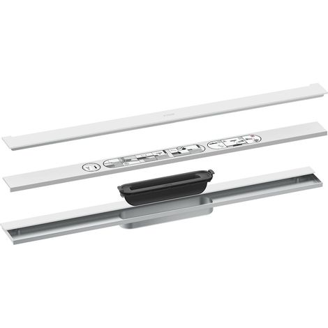 hansgrohe AXOR Drain Set de finition rigole, 700mm pour montage (1/2)