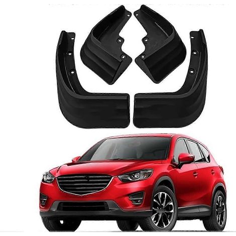 Ensemble de 4 bavettes garde-boue avant et arrière sur mesure pour Mazda CX-5 (2013-2020). (1/5)