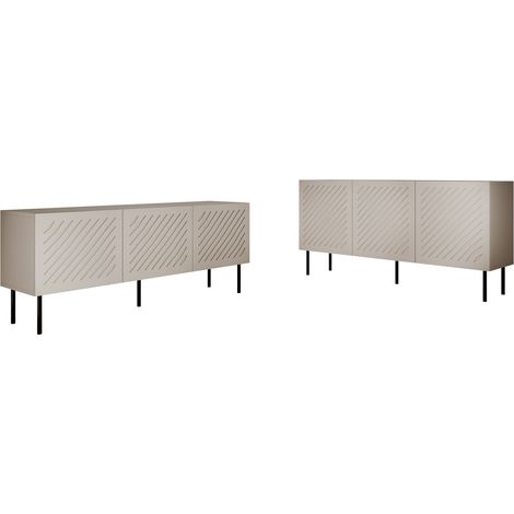 Conjunto de salón Tolfelo 105, Beige