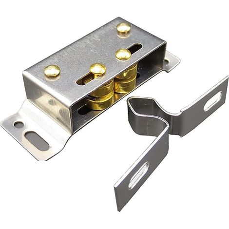 Loquets de porte à ouverture par pression Verrou placard, 2 pièces (1/5)