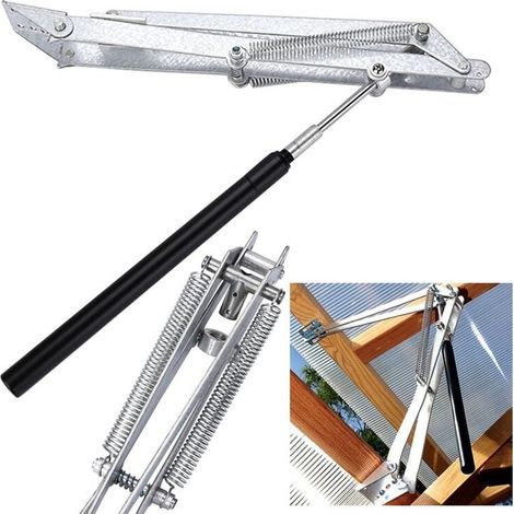 Kit d'ouvre-fenêtre de serre de chaude Évent Solaire automatique sensible à la chaleur 14kg (1/5)