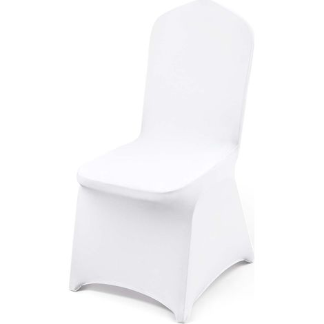 VEVOR Fundas Elasticas para Sillas 50 Piezas Fundas para Sillas 89-98cm Fundas de Sillas para Bodas Evento Decoración para Decoración de Boda
