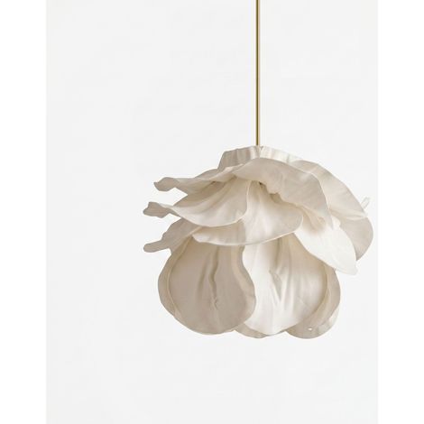 Lampe suspendue en plastique "MOD0007" - 48 x 48 cm - Blanc (1/4)