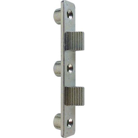 Goujon d'assemblage anti-dégondage 16mm en acier zingué – Renforce la sécurité des ouvrants PVC – Lot de 10 unités – Fuhr