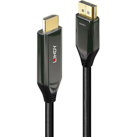 LINDY DisplayPort an HDMI 8K60 Adapterkabel aktiv 2m (40931)