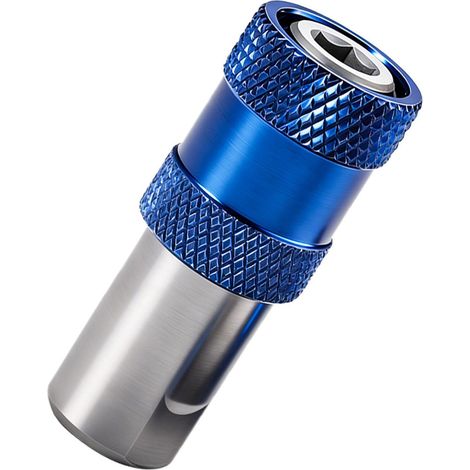 Tige hexagonale à dégagement rapide - Embout de poignée de tournevis à double tête - Poignée de verrouillage pour perceuse électrique - Poignée de rechange (1/4)