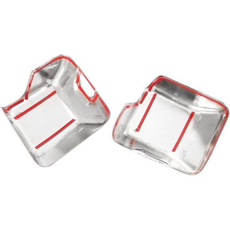 1 pair of rearview mirror covers for 2018-2023 Jeep Wrangler JL models (1/4)