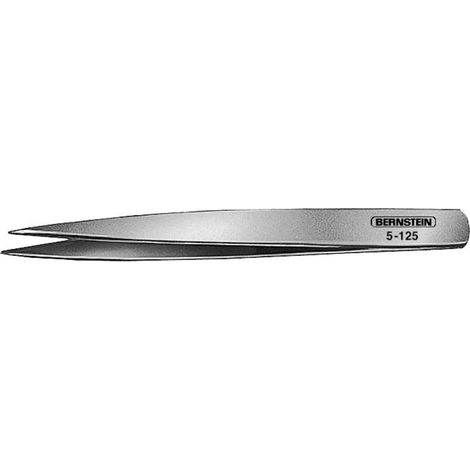 BERNSTEIN Tools for Electronics 5-125 Präzisionspinzette Spitz, fein 110 mm